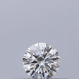 0.18 carat Round diamond E VS2 Excellent