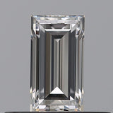 0.37 carat Baguette diamond E  VVS1