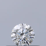 0.24 carat Round diamond E IF Excellent