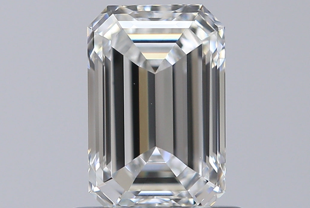 0.80 carat Emerald diamond F VVS2 
