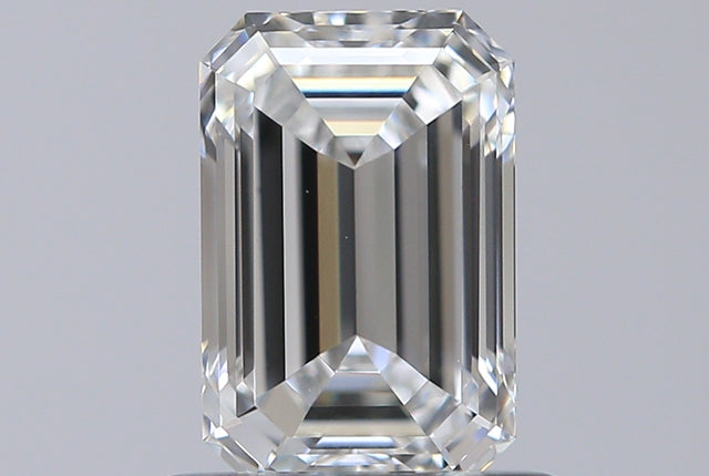 0.80 carat Emerald diamond F VVS2 