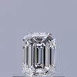 0.31 carat Emerald diamond E VVS1 