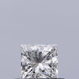 0.32 carat Princess diamond F VVS1 