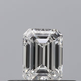 0.30 carat Emerald diamond E  VVS2