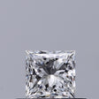 0.40 carat Princess diamond F VVS2 
