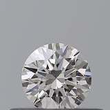 0.25 carat Round diamond F  VVS1 Excellent
