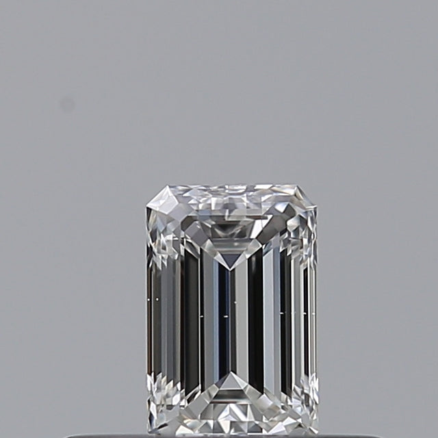 0.23 carat Emerald diamond F VS2 