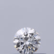 0.24 carat Round diamond D VVS1 Excellent