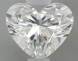 0.55 carat Heart diamond I SI2 
