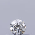 0.20 carat Round diamond E VVS2 Excellent