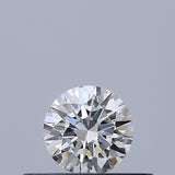 0.24 carat Round diamond F IF Excellent