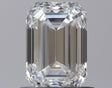 0.80 carat Emerald diamond F VVS2 