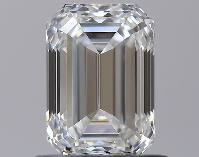 0.80 carat Emerald diamond F VVS2 