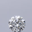 0.26 carat Round diamond G IF Excellent