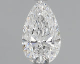 0.62 carat Pear diamond D VS2 