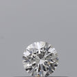 0.18 carat Round diamond E VVS2 Excellent