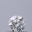 0.25 carat Round diamond E VVS2 Excellent