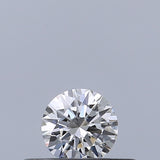 0.19 carat Round diamond D VVS1 Excellent