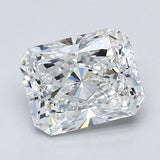 1.50 carat Radiant diamond E  SI1