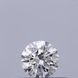 0.23 carat Round diamond D VVS2 Excellent