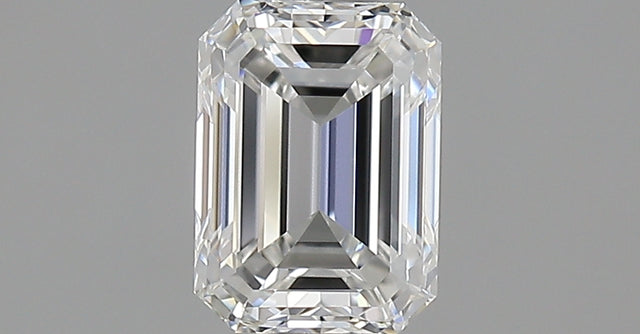 1.00 carat Emerald diamond F VVS1 