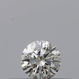 0.18 carat Round diamond G VVS1 Excellent