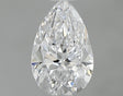 0.70 carat Pear diamond D IF 