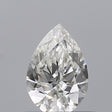 0.50 carat Pear diamond G VVS1 