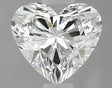 0.71 carat Heart diamond D VVS2 