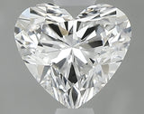 0.71 carat Heart diamond D VVS2 