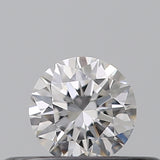 0.21 carat Round diamond E  VVS2 Excellent