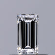 0.41 carat Baguette diamond F VVS1 