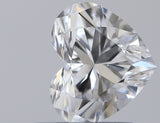 0.71 carat Heart diamond D VS2 