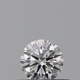 0.25 carat Round diamond F  VVS2 Excellent