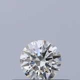 0.24 carat Round diamond E VVS2 Excellent