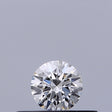 0.19 carat Round diamond E VVS2 Excellent