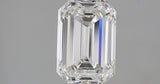 1.70 carat Emerald diamond F VVS2 