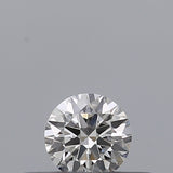 0.18 carat Round diamond E  VVS1 Excellent