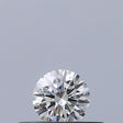 0.18 carat Round diamond E VVS2 Excellent