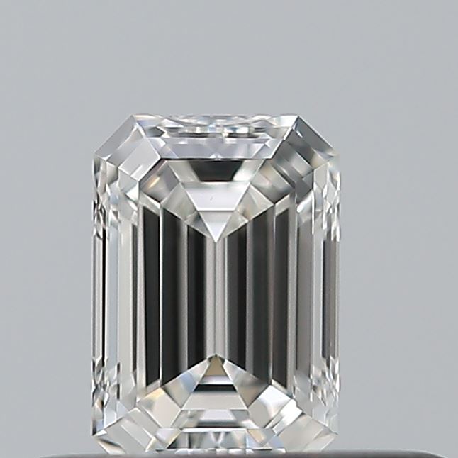 0.26 carat Emerald diamond F  VVS2