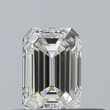 0.26 carat Emerald diamond F  VVS2