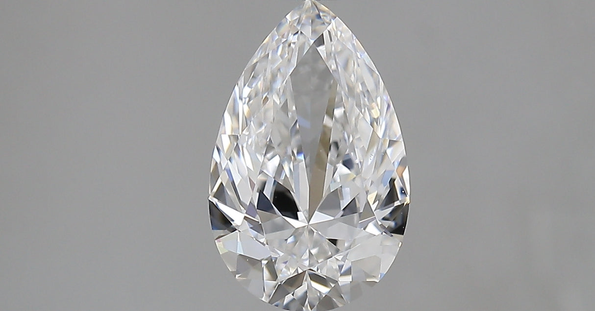 1.50 carat Pear diamond D VS2 