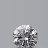 0.20 carat Round diamond F  IF Excellent