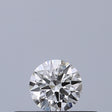 0.19 carat Round diamond E VVS1 Excellent