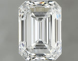 1.00 carat Emerald diamond E VVS2 