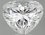 0.34 carat Heart diamond D SI2 