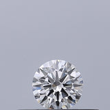 0.18 carat Round diamond E VVS1 Excellent