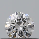 0.23 carat Round diamond F  VVS2 Excellent