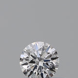 0.21 carat Round diamond D  VVS2 Excellent