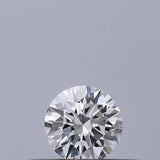 0.18 carat Round diamond E VVS1 Excellent